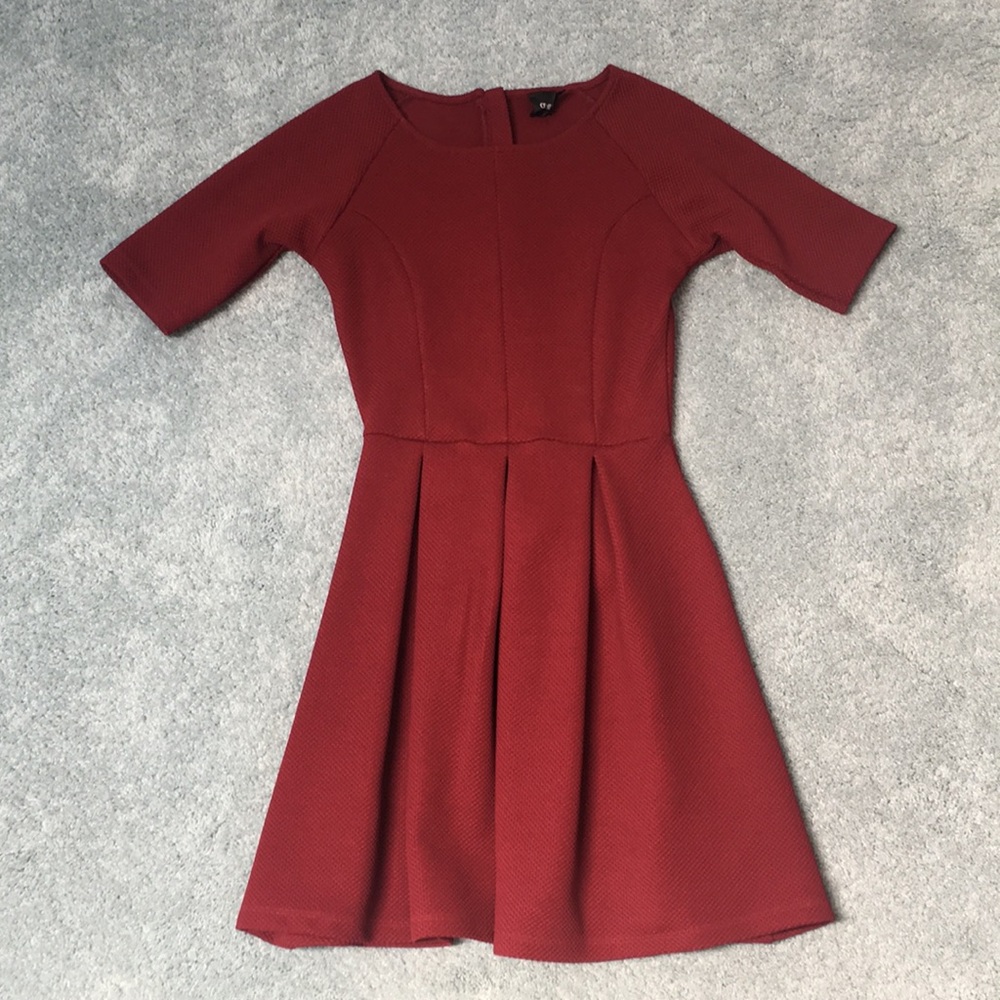 Red dress
